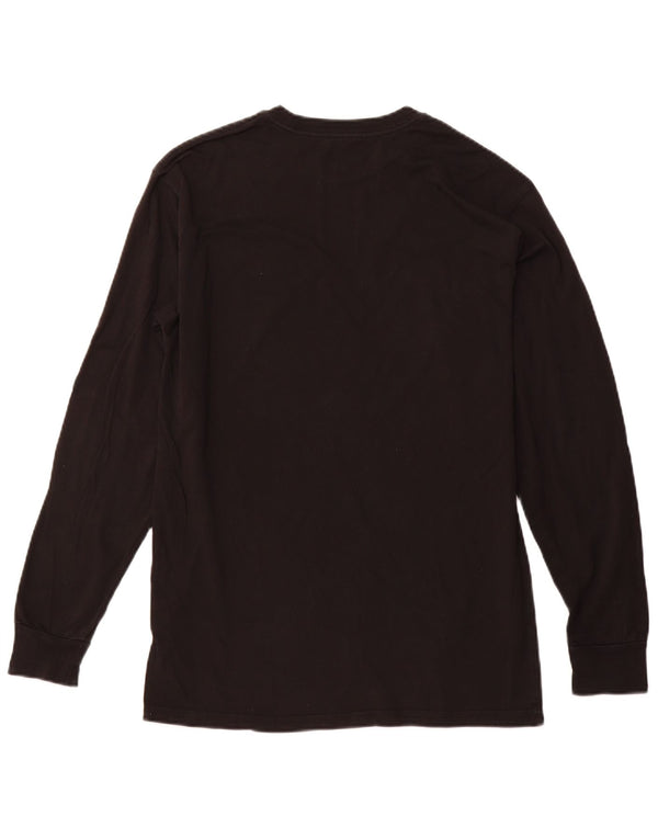 VANS Mens Classic Fit Graphic Top Long Sleeve Medium Black Cotton