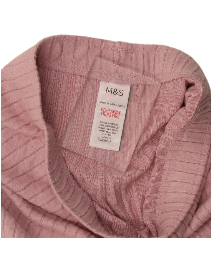 Marks & Spencer komplet od 2 dijela za djevojčice od 5 do 6 godina od ružičaste viskoze