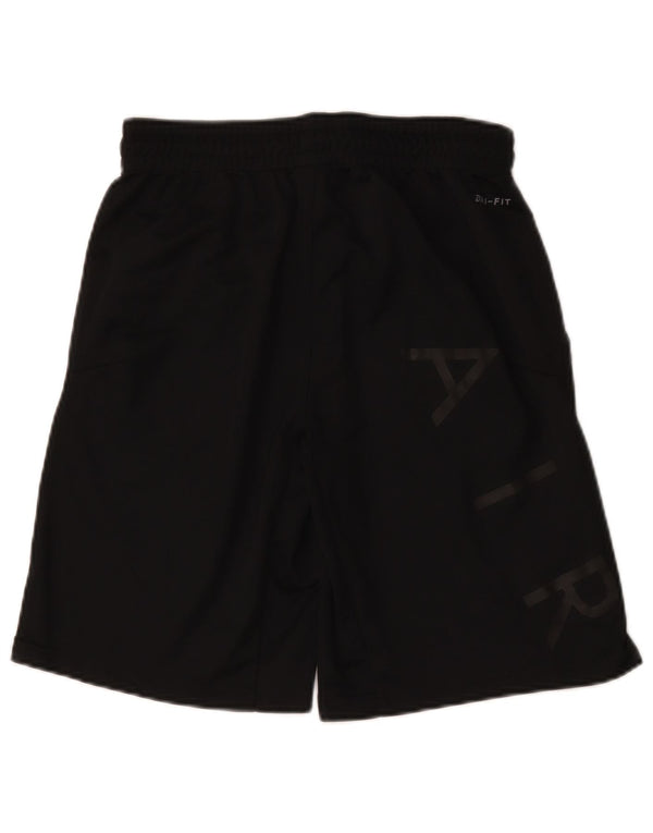 Jordan Mens Dri Fit Graphic Sport Shorts Medium Black Polyester