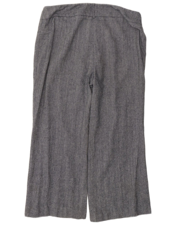 Marks & Spencer ženske skraćene hlače visokog struka UK 16 Large W34 L26 Mornarsko plave