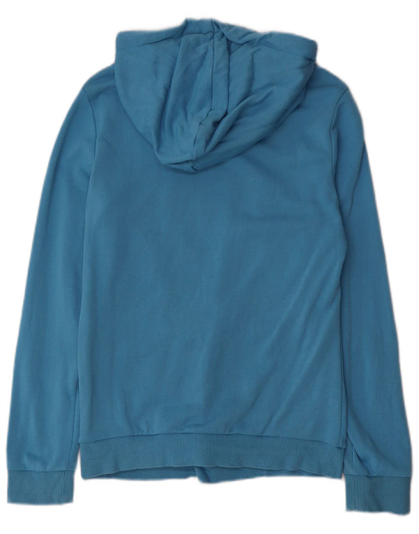 ADIDAS ženska majica s kapuljačom s grafičkim motivima UK 4/6 XS plavi pamuk