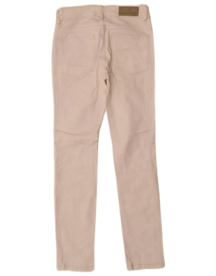 Ženske uske traperice Massimo Dutti W26 L28 Bijele