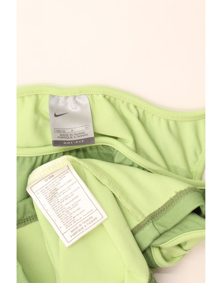 Nike Ženska Dri Fit Crop Vest Top US 8/10 Medium Green Poliester