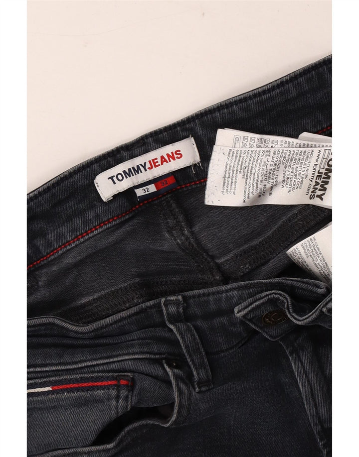 Tommy Hilfiger Muške uske traperice W32 L32 Sivi pamuk