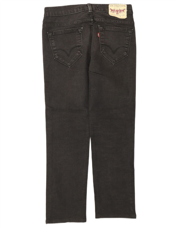 LEVI'S Ženske 519 uske traperice W29 L32 Sivi pamuk