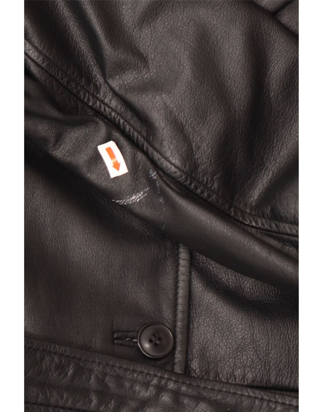 HENNES ženski kožni kaput EU 42 veliki crni kožni