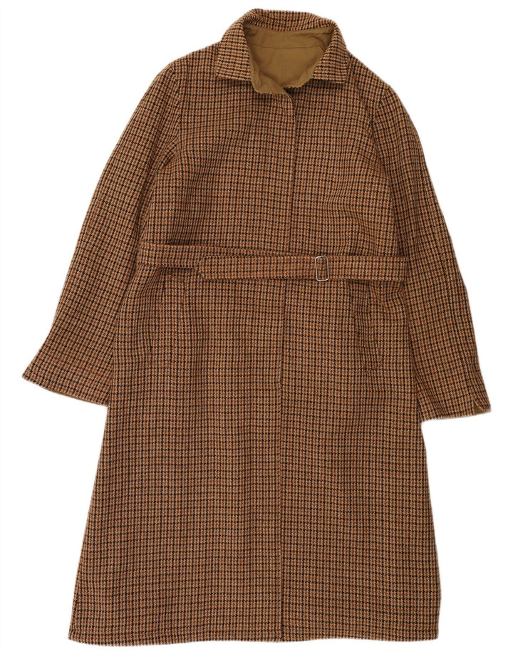 Salco ženski reverzibilni trenč kaput UK 14, srednji kaki poliester