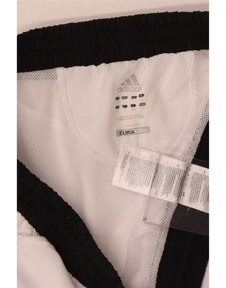 Adidas muške Climacool sportske kratke hlače velike bijele boje od poliestera