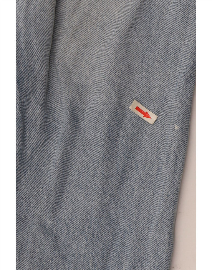 Levi's ženske ravne traperice 501 W25 L30 plavi pamuk