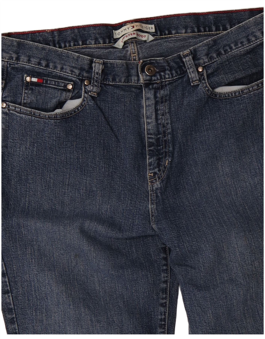 TOMMY HILFIGER Ženske Hipster Bootcut traperice W34 L31 Plava