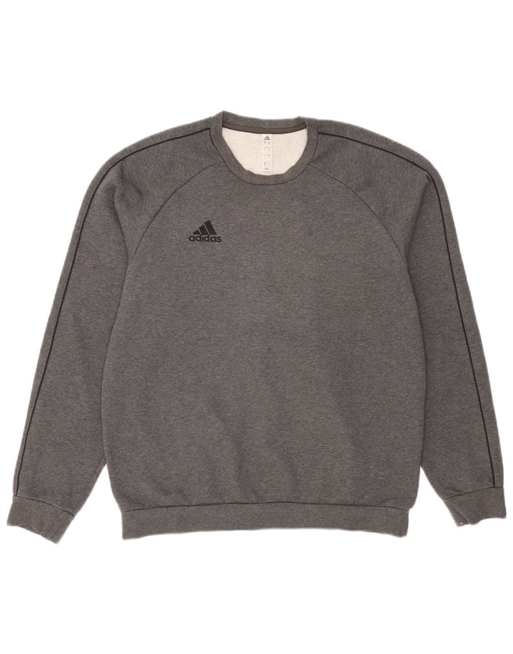 Adidas muška trenirka Regular Fit srednje sivi flekasti pamuk