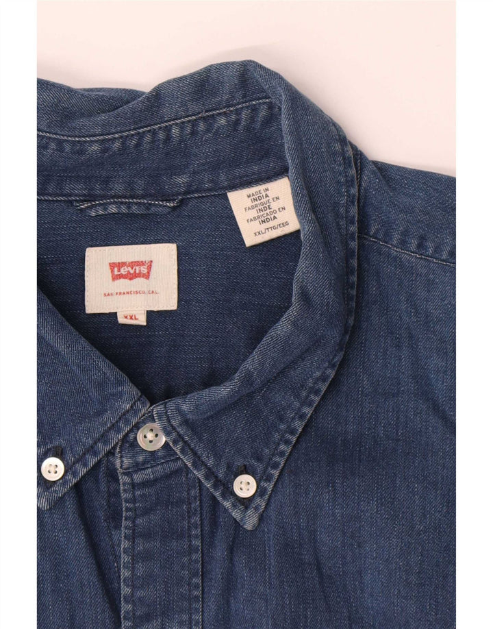 Levi's muška traper košulja 2XL plavi pamuk