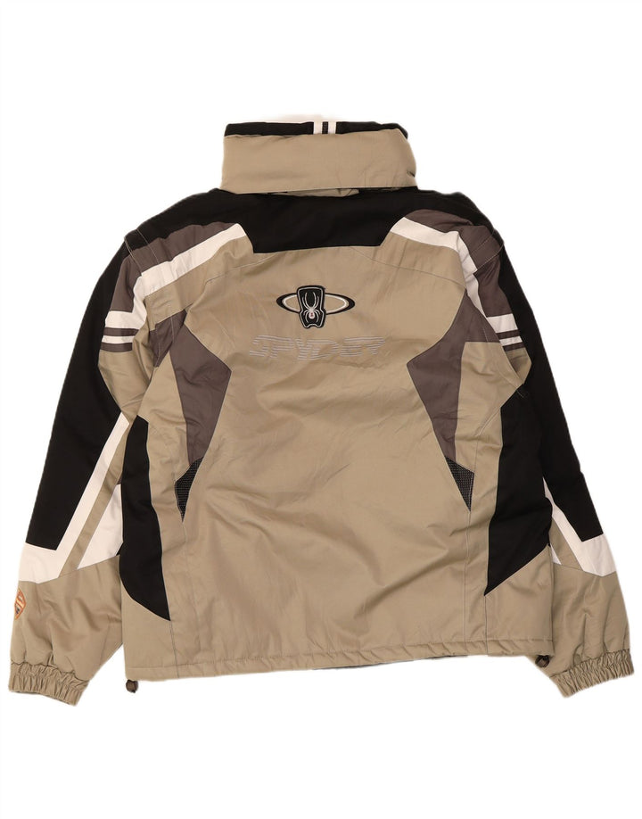 Spyder muška skijaška jakna UK 40 Large Beige Colourblock