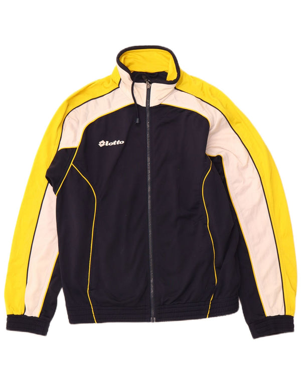 LOTTO muška gornja jakna trenirke Mala tamnoplava poliesterska boja