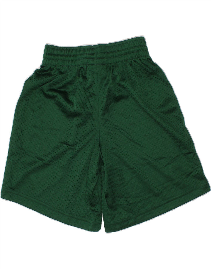 CHAMPION Boys Sport Shorts 9-10 Years  Green Polyester Vintage Champion and Second-Hand Champion from Messina Hembry 