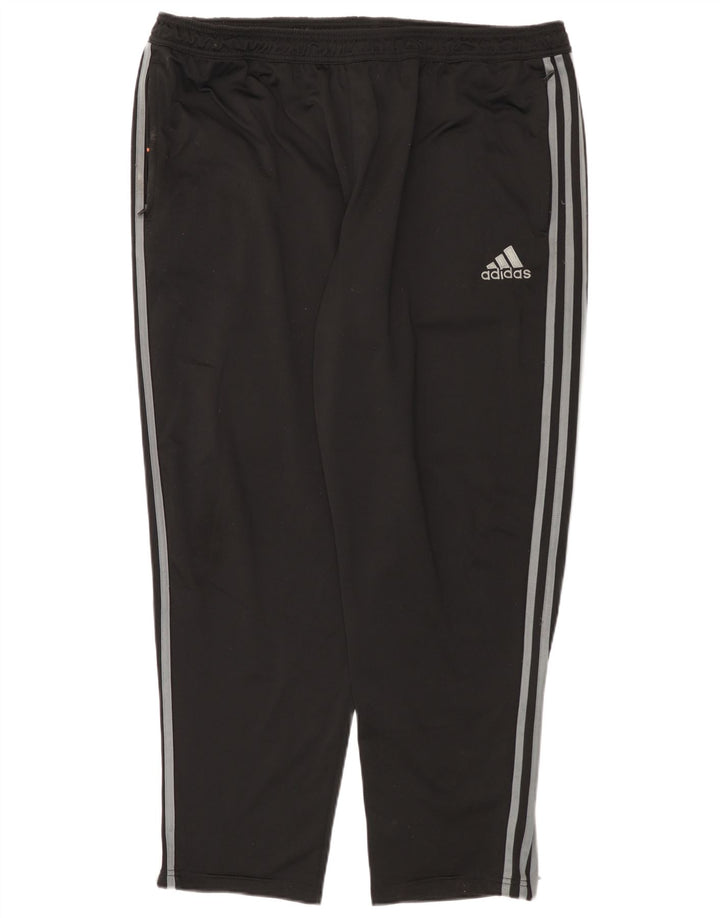 Adidas muške hlače za trenirku 2XL crni poliester