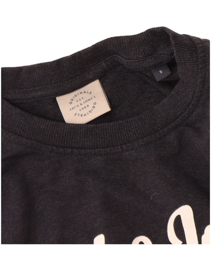 Jack & Jones muška majica s grafičkim motivima, mali tamnoplavi pamuk