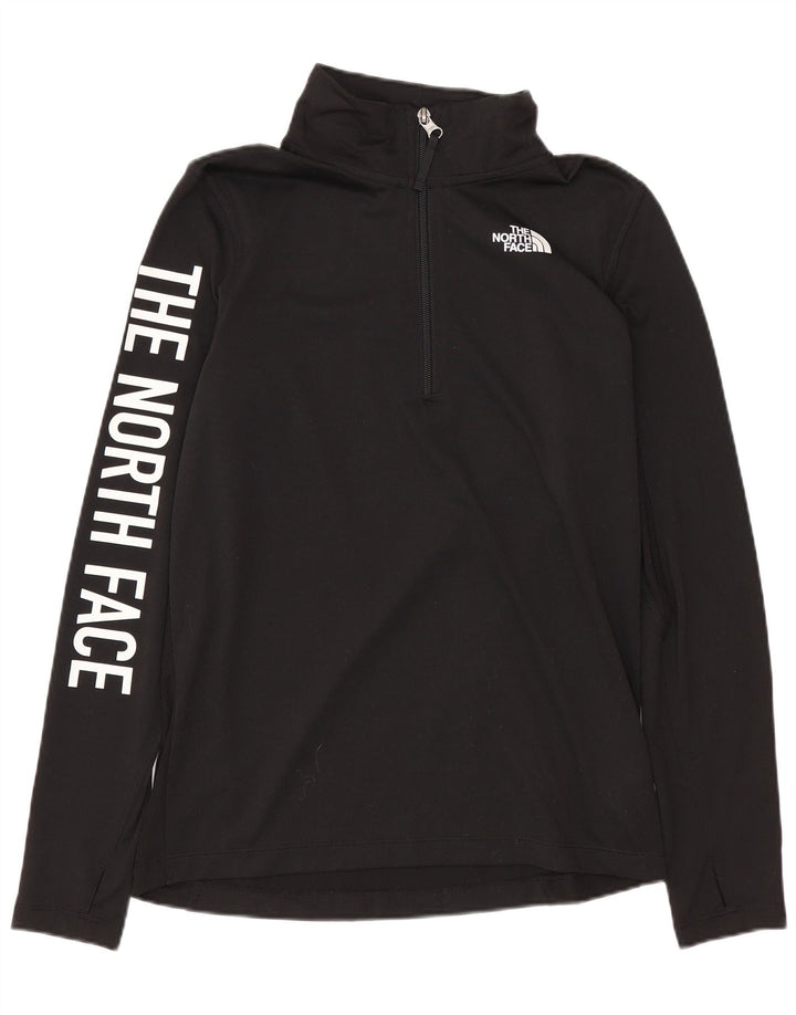 The North Face Boys Graphic Pullover Trenirka Top 11-12 Years Large Black