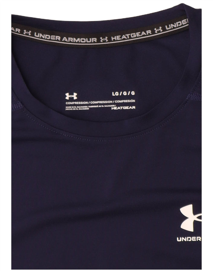 UNDER ARMOUR Muška jakna majica kratkih rukava Velika tamnoplava sintetika