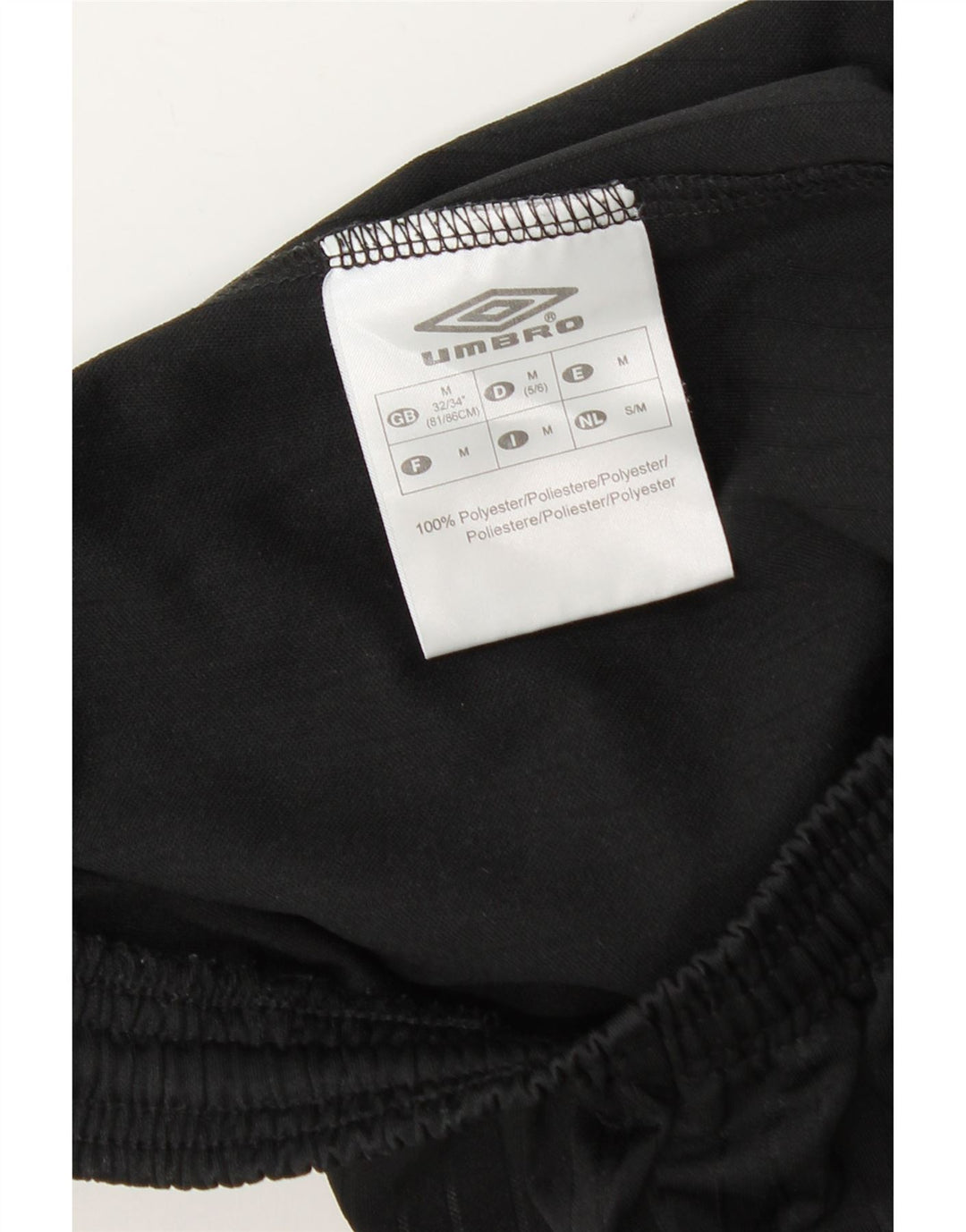 Umbro muške sportske kratke hlače 32/34 Srednje crni poliester