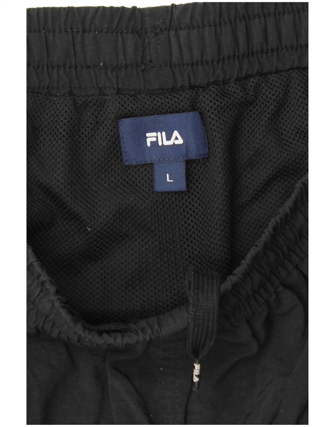 Fila muške sportske kratke hlače velike crne boje od poliamida