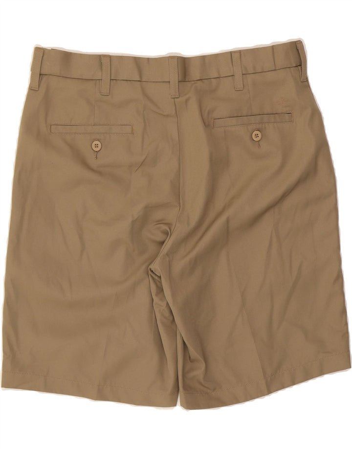 DOCKERS Mens Chino Shorts W34 Large Brown Polyester Vintage Dockers and Second-Hand Dockers from Messina Hembry 