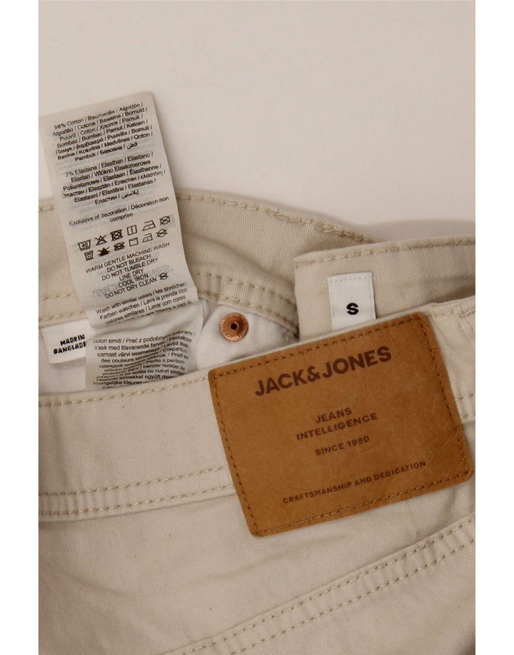 Jack & Jones Regular Casual kratke kratke hlače male W29 bež pamuk