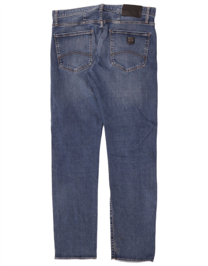 Armani Exchange Muške uske traperice W34 L32 Plave