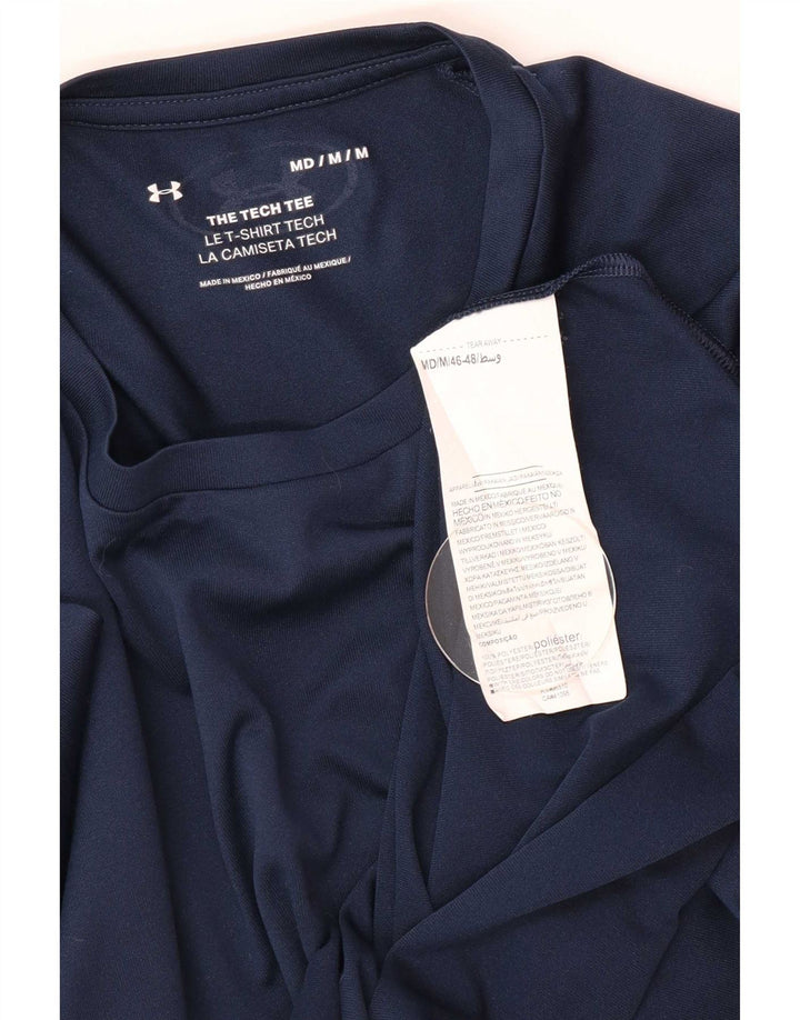 Under Armour muška majica srednjih tamnoplavih poliestera