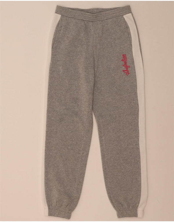 AUSTRALIAN L'ALPINA Womens Tracksuit Trousers Joggers UK 12 Medium Grey