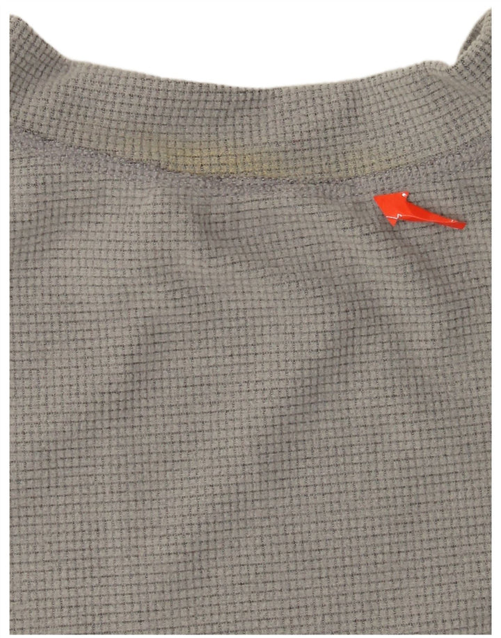 The North Face muška majica dugih rukava 2XL sivi poliester