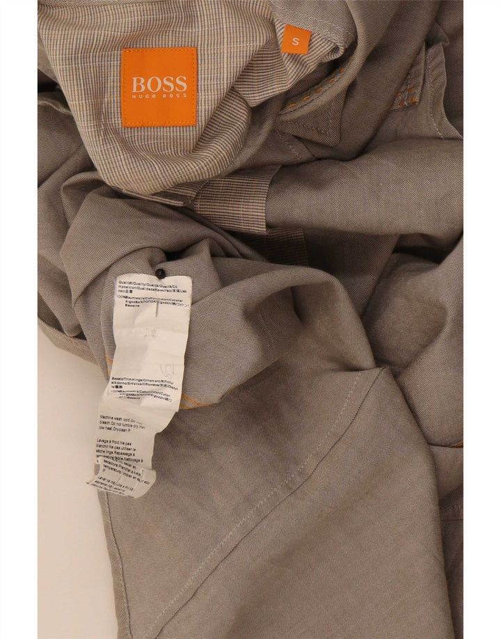 Hugo Boss muška košulja mala siva pamučna