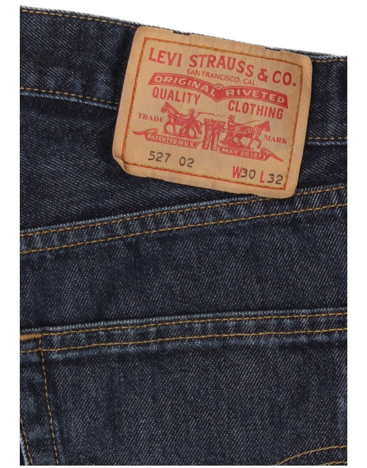 Levi's muške 527 Bootcut traperice W30 L26 tamnoplave
