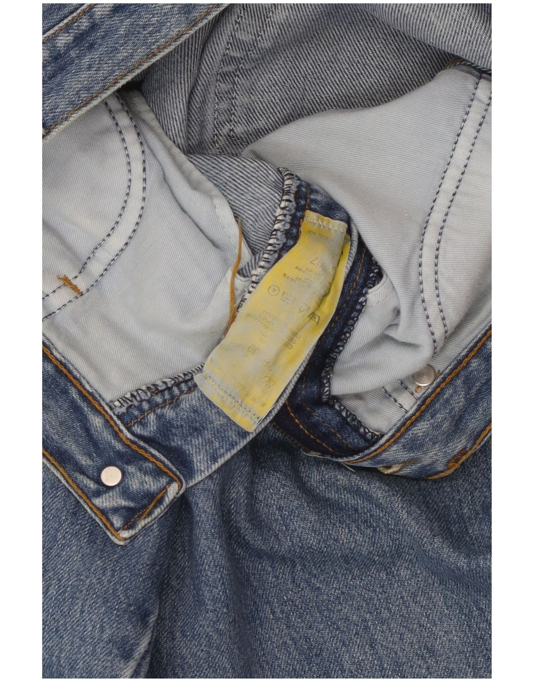 WRANGLER Muške ravne traperice W28 L30 plavi pamuk