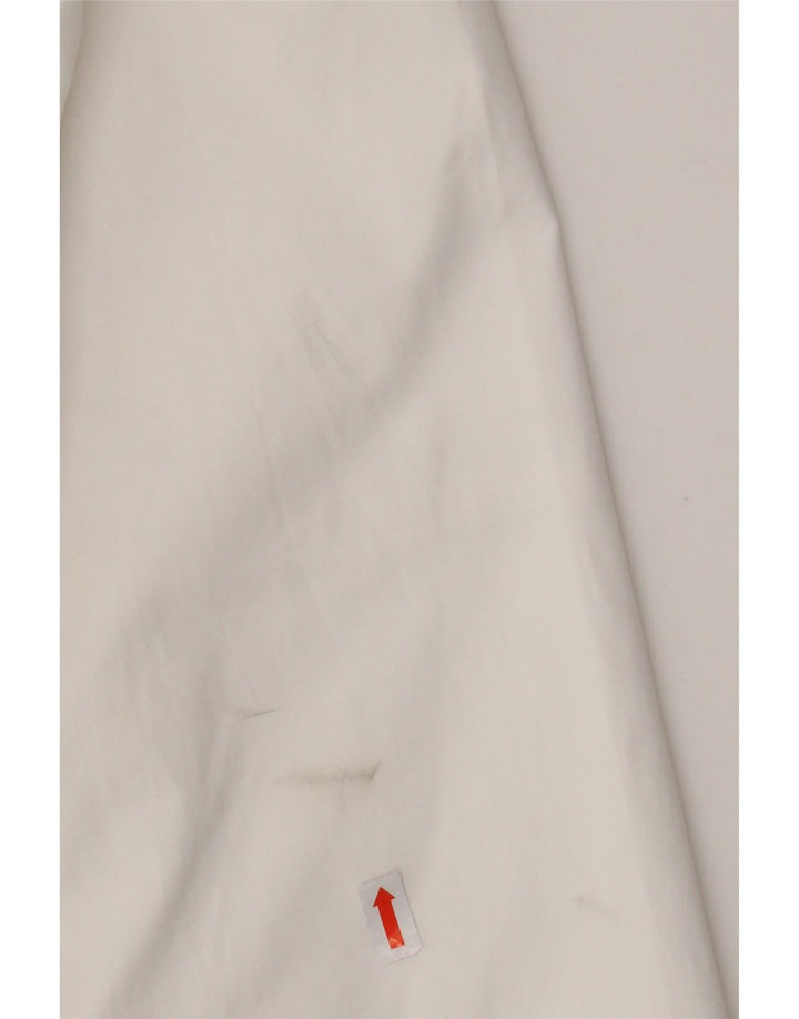 Nike muška bomber jakna s kapuljačom UK 36 mali bijeli poliester u boji