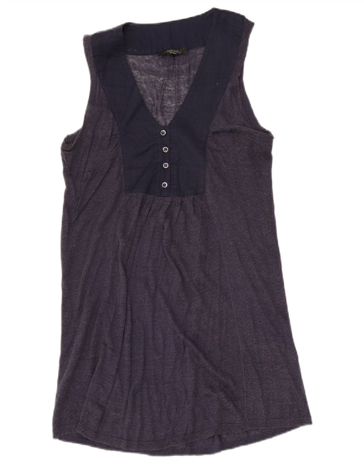 Max Mara ženski vikend prsluk UK 8 Small tamnoplavi