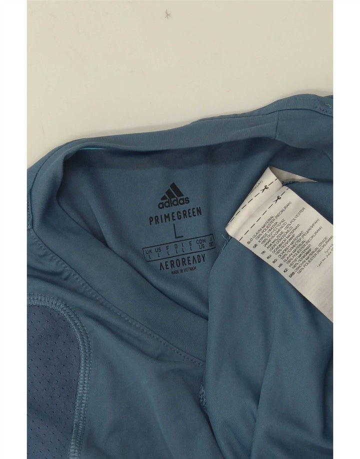 Adidas muška Aeroready majica kratkih rukava veliki plavi poliester