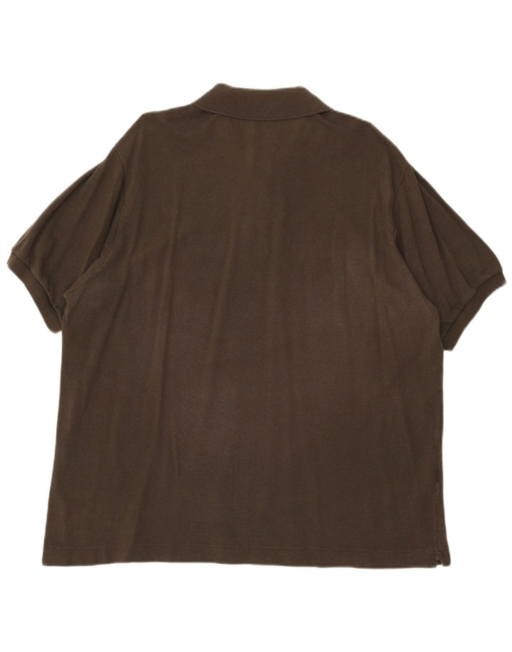 LACOSTE muška polo majica veličina 7 2XL kaki pamuk