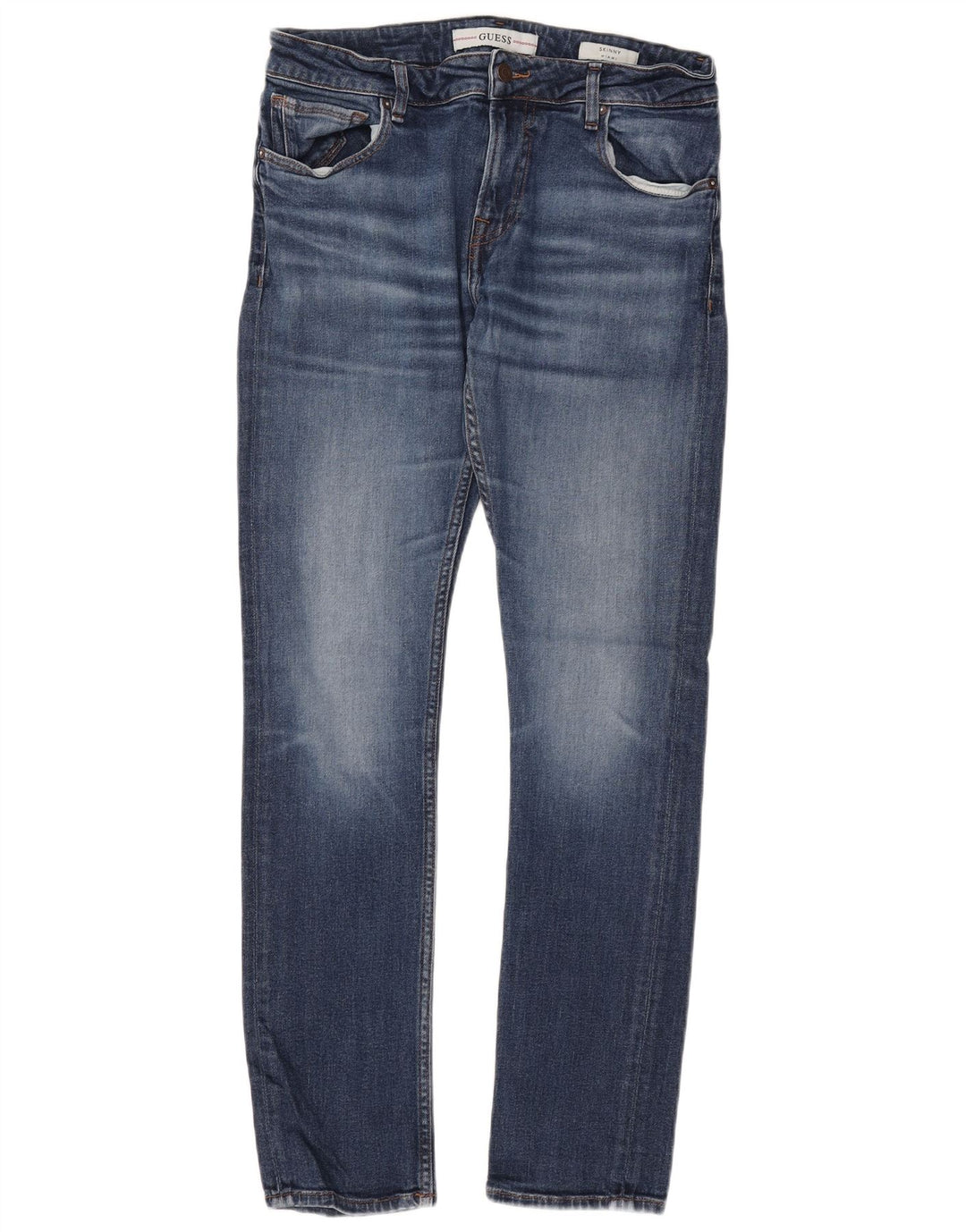 GUESS Ženske uske traperice Miami W34 L31 Plavi pamuk