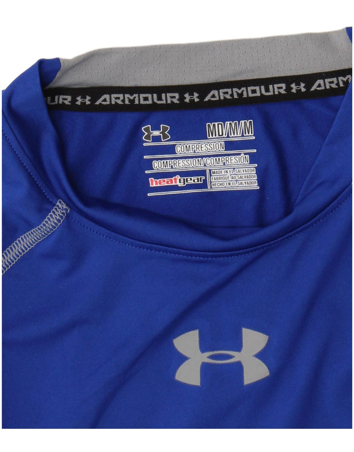 Under Armour Ženska majica Heat Gear Graphic Top dugih rukava UK 12 Srednje plava