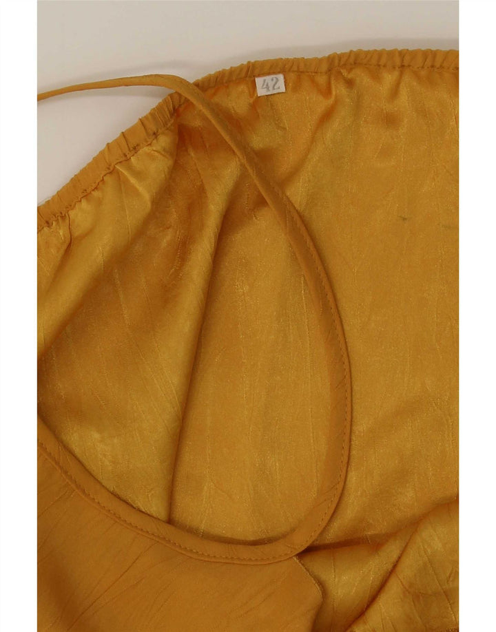 Vintage ženski Cami Top IT 42 Srednje žuta