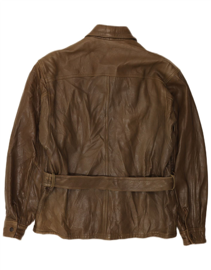 Vintage muška kožna jakna IT 50 Large Brown Leather