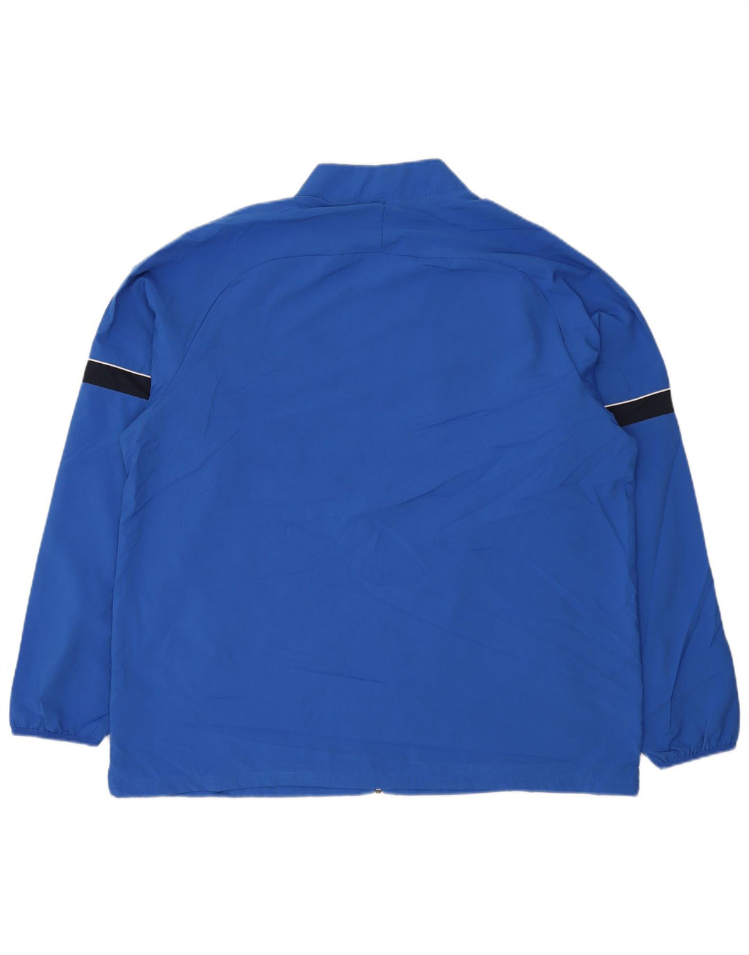 Nike muška gornja jakna s grafičkim motivima 2XL plavi prugasti poliester