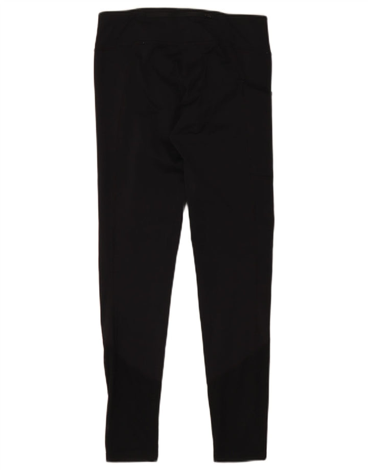 Nike Ženske Dri Fit Leggings UK 10 Male crne poliesterske