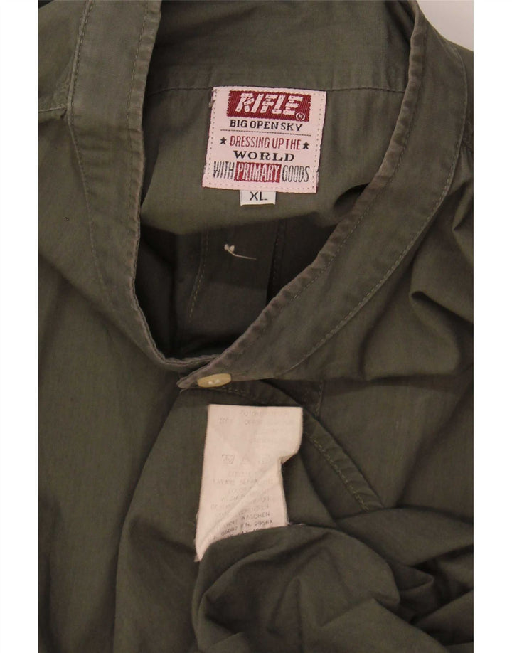 Rifle muška majica XL kaki pamuk