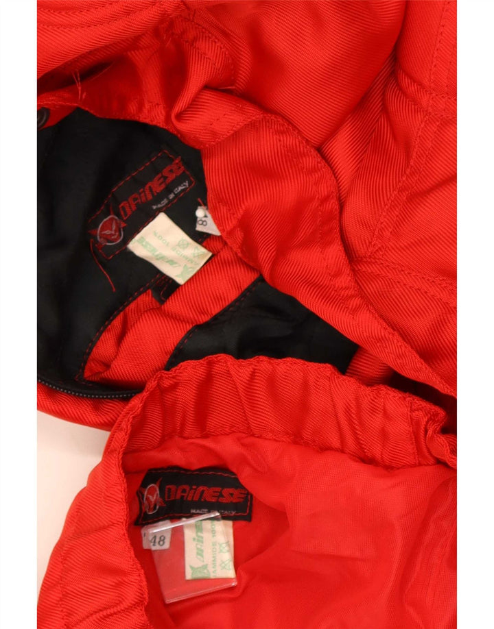 Dainese muški set od 2 dijela IT 48 srednje W30 L31 crveni poliamid