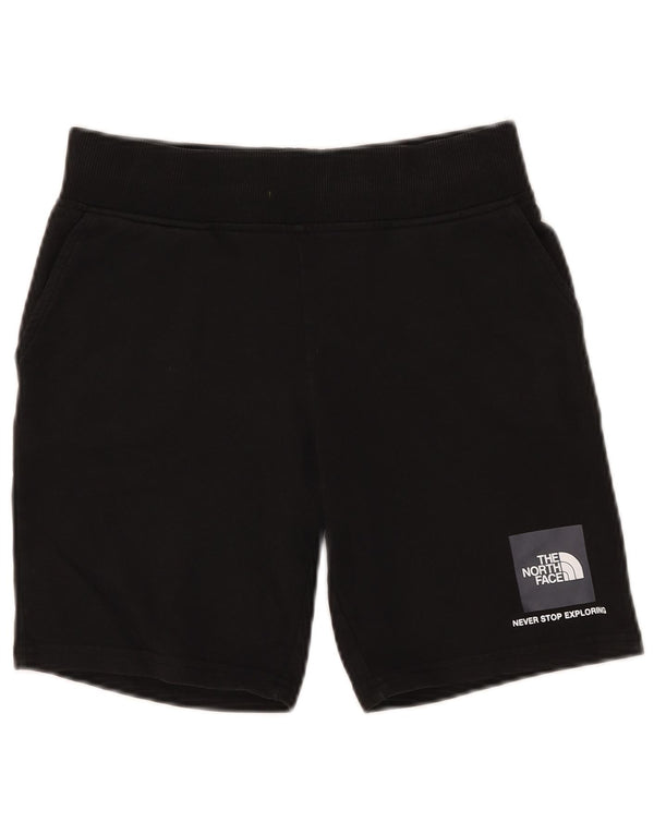 The North Face Boys Graphic Sport Shorts 11-12 Years Large Black Pamuk