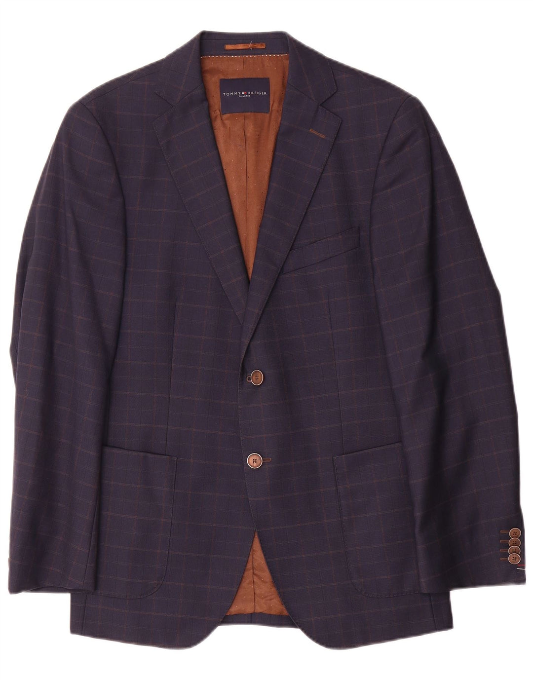 Tommy Hilfiger muški blazer sako IT 46 mali tamnoplavi karirani