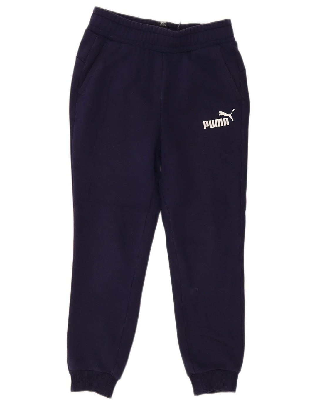PUMA Trenirke Hlače Joggers 11-12 godina tamnoplavi pamuk