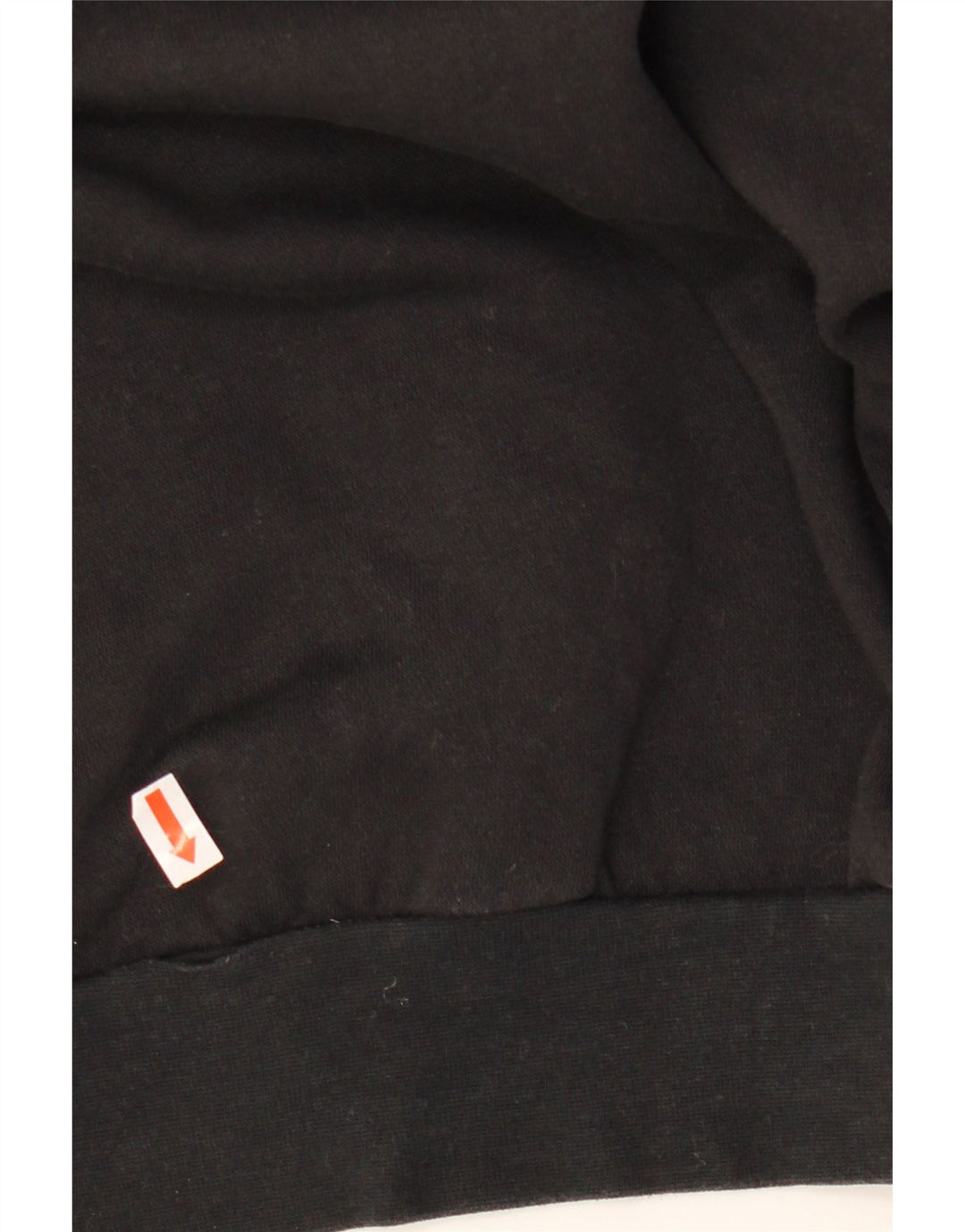 ADIDAS Ženska skraćena prekomjerna majica s kratkim rukavima UK 16/18 Veliki crni pamuk